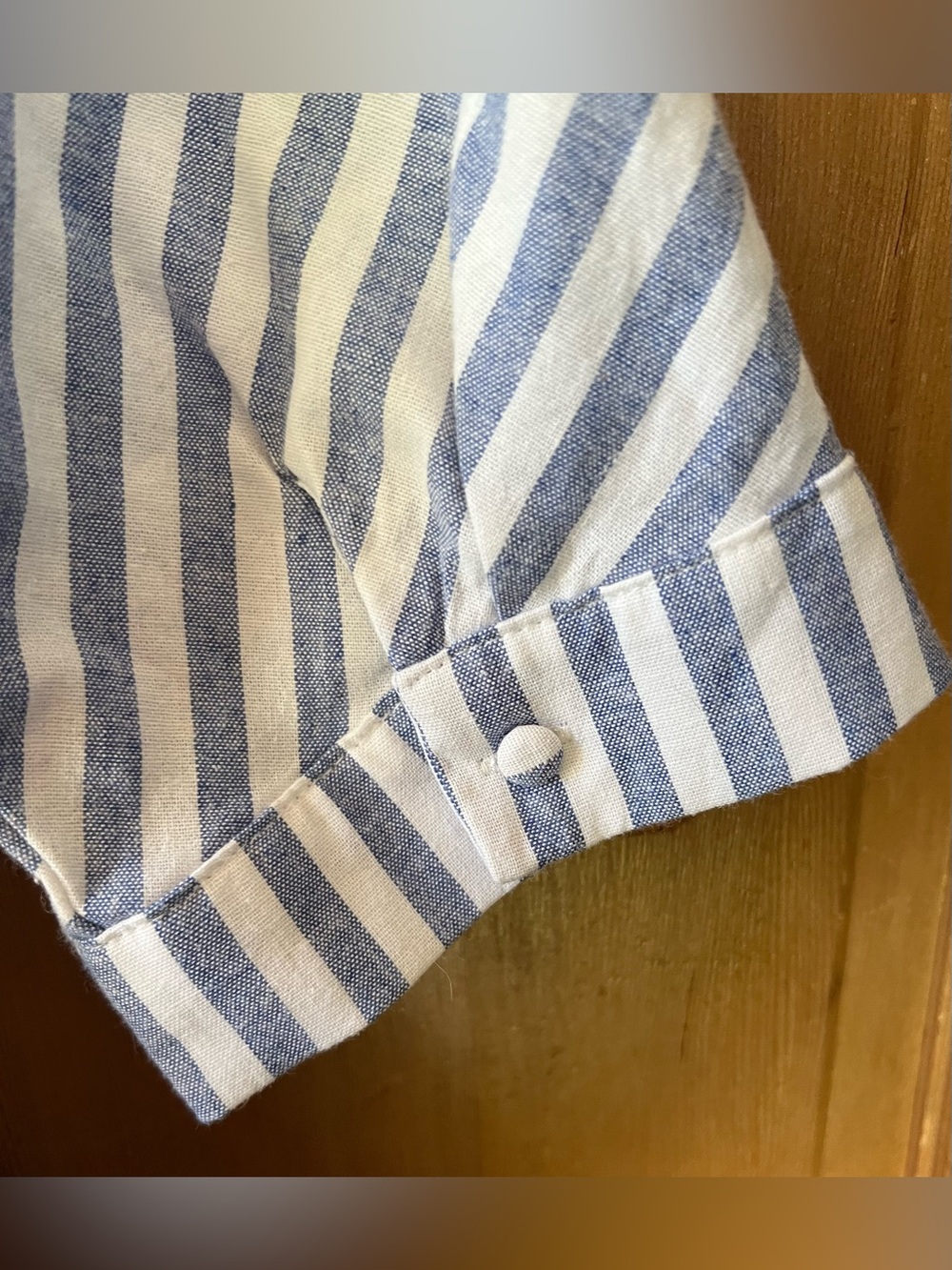 English Factory Striped High Low Dress S - Picture 7 of 15